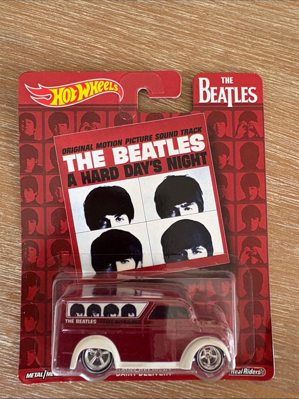 New In Box Mattel Hot Wheels The Beatles A Hard Day's Night Van